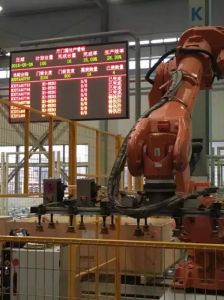 大型機(jī)械車間生產(chǎn)看板